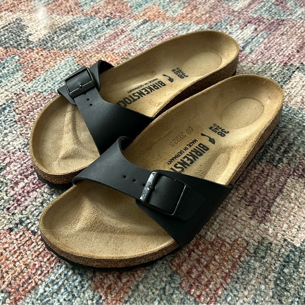 Birkenstock Black Sandals new with box.